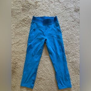 Blue Size 6 Lululemon capri leggings